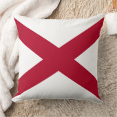 州・オブ・アラバマ州旗 クッション (ブランケット)