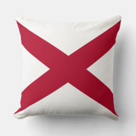 州・オブ・アラバマ州旗 クッション