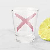 州・オブ・アラバマ州旗 ショットグラス (裏面)