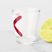 州・オブ・アラバマ州旗 ショットグラス (右)