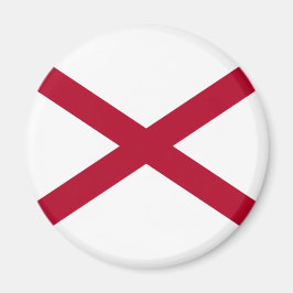州・オブ・アラバマ州旗 マグネット