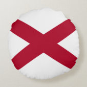 州・オブ・アラバマ州旗 ラウンドクッション (裏面)