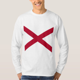 州・オブ・アラバマ州旗 Tシャツ