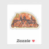 州・オブ・アラバマ シール (シート)