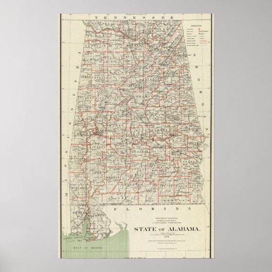 州・オブ・アラバマ ポスター (正面)