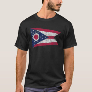 州・オブ・オハイオ州旗 Tシャツ