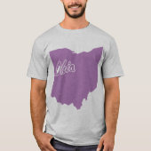 州・オブ・オハイオShape Tシャツ (正面)