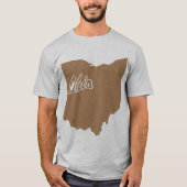 州・オブ・オハイオShape Tシャツ (正面)