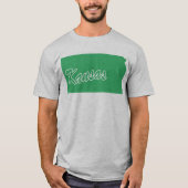 州・オブ・カンザスTシャツ Tシャツ (正面)