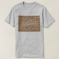 州・オブ・コロラドShape Tシャツ