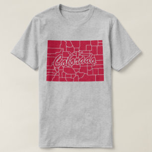 州・オブ・コロラドShape Tシャツ