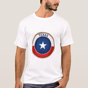 州・オブ・テキサス州国旗印Tシャツ Tシャツ