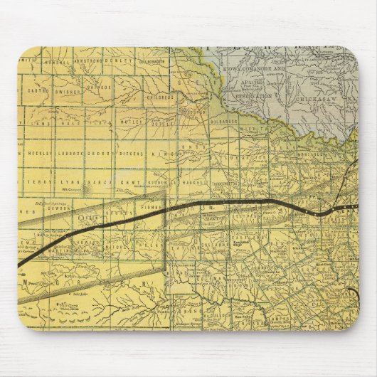 州·オブ·テキサス州2 マウスパッド (正面)