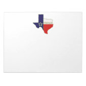 州・オブ・テキサス州 ノートパッド (正面)