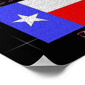 州・オブ・テキサス州 ポスター (角)