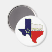 州・オブ・テキサス州 マグネット (正面/裏面)