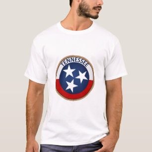 州・オブ・テネシー国旗印Tシャツ Tシャツ
