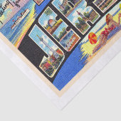 州・オブ・ニュージャージーヴィンテージ大レターはがき 薄葉紙 (詳細)