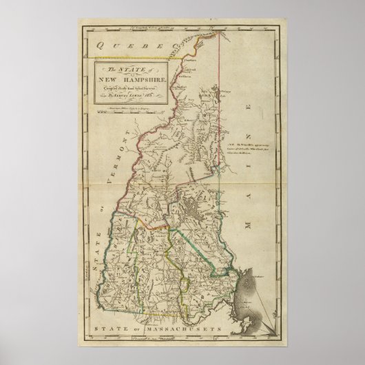 州・オブ・ニューハンプシャー ポスター (正面)