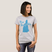 州・オブ・ニューハンプシャーShape Tシャツ (正面フル)