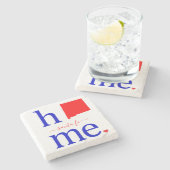 州・オブ・ニューメキシコ・ストーン・コースター ストーンコースター (横)