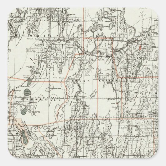 州・オブ・ネバダ スクエアシール (正面)