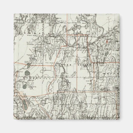 州・オブ・ネバダ マグネット (正面)