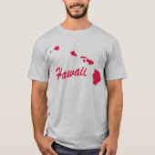 州・オブ・ハワイ・シェイプTシャツ Tシャツ (正面)