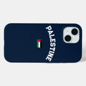 州・オブ・パレスティナ大学 Case-Mate iPhoneケース (裏面 (横))