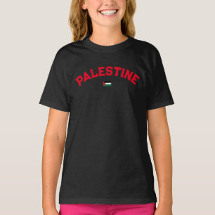 州・オブ・パレスティナ・バーシティ・カレッジ・ユニバーシティ・スタイル Tシャツ