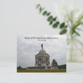 州・オブ・ペンシルバニア・モニュメント ポストカード (スタンド正面)