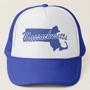 州・オブ・マサチューセッツ州Shape Trucker Hat キャップ