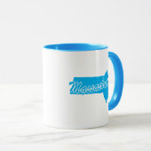 州・オブ・マサチューセッツ・シェイプ・マグ マグカップ (正面右)