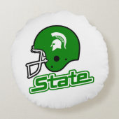 州・オブ・ミシガンフロント&バック違う ラウンドクッション (裏面)