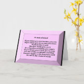 州 カード (黄色い花)