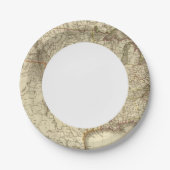 州，カ統一されたナダ ペーパープレート (正面)