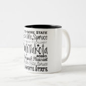 州/サウスダコタ ツートーンマグカップ (正面右)