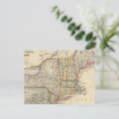 州,ニューハンプシャー,バーモント ポストカード (スタンド正面)