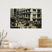 州&マディソンSts.、シカゴIL、1922ヴィンテージ ポスター (キッチン)