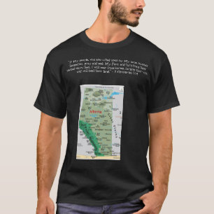 州、州、および地域 – アルバータ Tシャツ