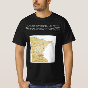 州、州、および地域 – ミネソタ Tシャツ