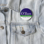 州RepのためのO'Ban。 ボタン 缶バッジ (インサイチュ)