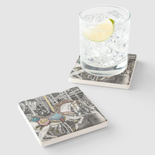 巡メリー回回転木馬撮影 ストーンコースター (横)