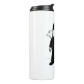 巡査のカッコウ時計ヘルメット タンブラー (回転左)