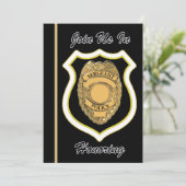 巡査部長の退職招待状 招待状 (スタンド正面)