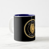 巡査部長バッジユニバーサル ツートーンマグカップ (正面左)