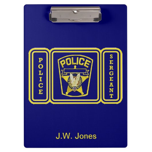 巡査部長 クリップボード (正面)