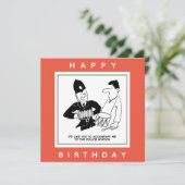 巡査頼男が彼に付き添う カード (スタンド正面)