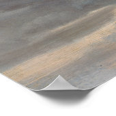 巡査 – クラウド勉強ストーミーサンセット ポスター (角)