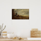 巡査 – ホワイトホールから見るウォータールー橋 ポスター (キッチン)